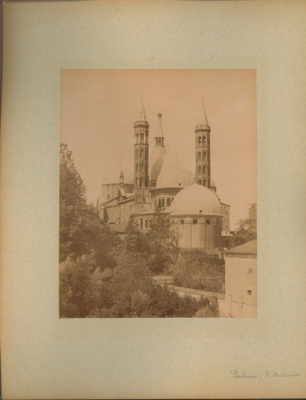 foto rond 1880, Padua Padua Veneto, San Antonio