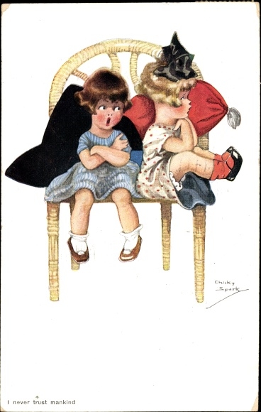 Artist PC Spark, Chicky, Two Little Girls, Trust, Friendship