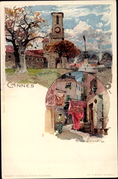 Artysta lito Wielandt, Manuel, Cannes Alpes Maritimes, Église