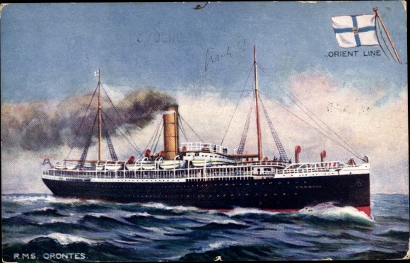 Ak-stoomboot RMS Orontes, Orient Line
