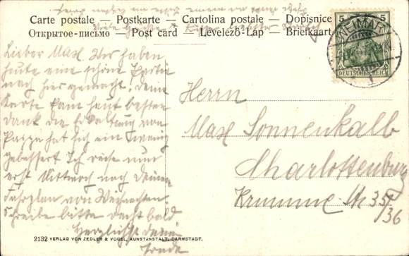 Postcard Buchfart Weimarer Land, Gasthof zum goldenen Stern