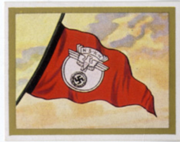 Sammelbild III. Reich Fahnen und Standarten Nr. 69, Buch 1, Wagenwimpel des NSKK