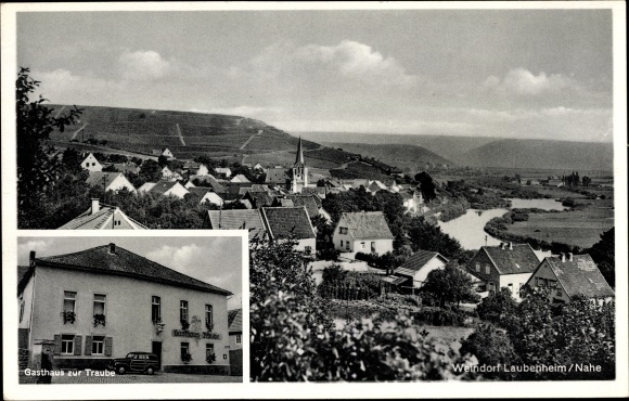 PC Laubenheim near Rhineland Palatinate, Inn zur Traube, owner Carl Bock