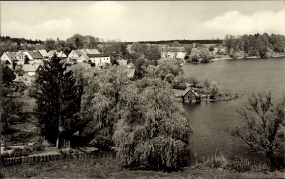 Postcard Flecken Zechlin Rheinsberg, view of the town