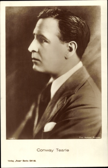 Ak-acteur Conway Tearle, zijportret