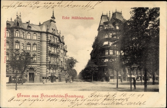 PC Hamburg Hohenfelde, at the corner of Mühlendamm