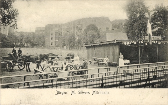 Postcard Hamburg Mitte St Pauli, Heiligengeistfeld, Heiligen-Geist-Feld, Jürgen M. Sievers Milchhalle,