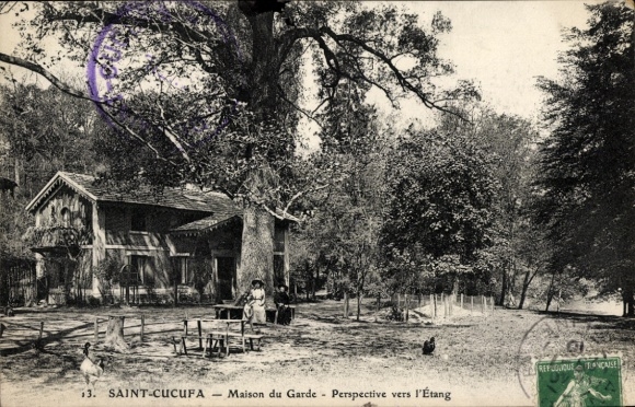 CPA Saint Cucufa Hauts-de-Seine,