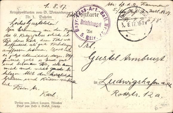 Artist Postcard Wennerberg, Bruno, Home, wounded soldier, two women
