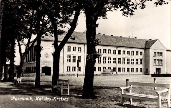 Ak Pasewalk in Mecklenburg-Vorpommern, districtsraad