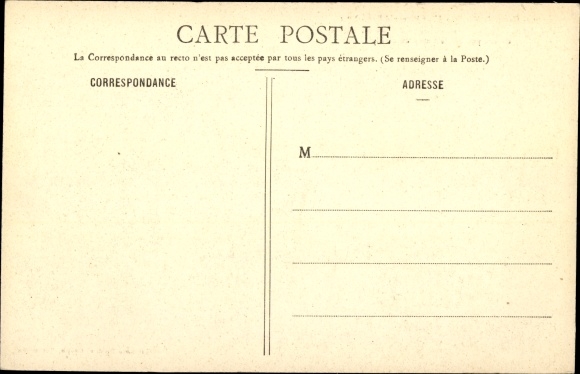Postcard Mailly le Camp Aube, A Water Tower