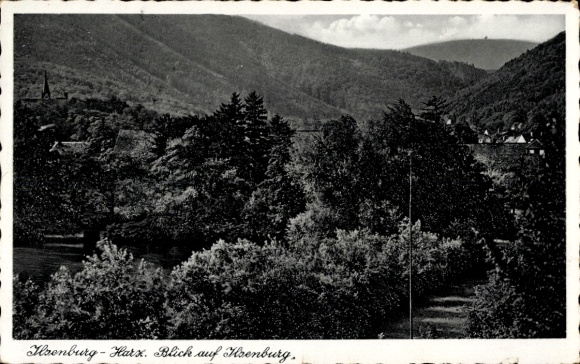 Ilsenburg in the Harz Mountains, general view