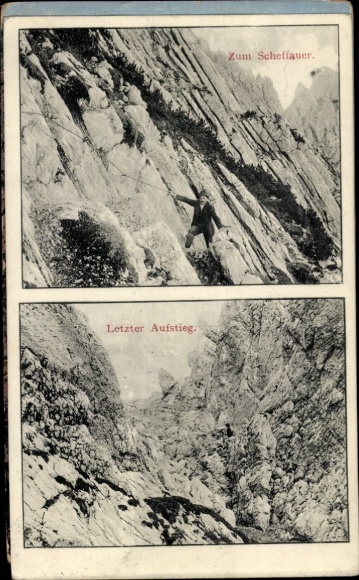 Ak Mountaineer, Laatste Beklimming, Scheffauer