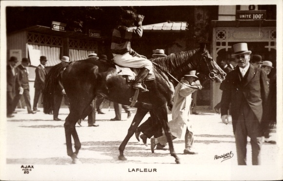 Ak Rennpferd Lafleur, Jockey