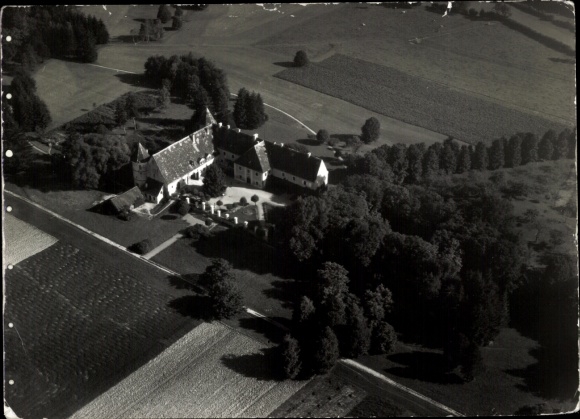 Photo Oberndorf am Lech Swabia, aerial photograph