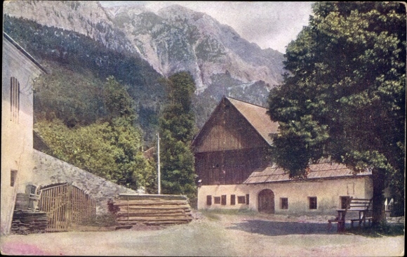 PC Nötsch am Dobratsch Carinthia, village motif