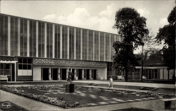 KP Dresden Altstadt, Międzynarodowa Wystawa Higieny 1931, pokaz specjalny szpitala