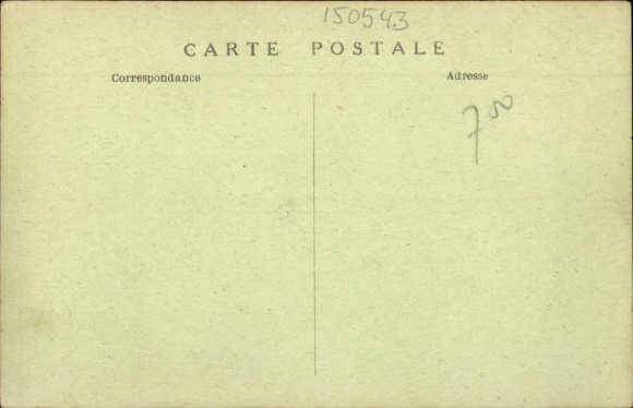 Postcard Tonkin Vietnam, Mandarin en Palanquin, Tong-Doc