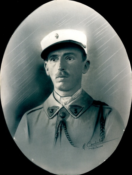 Photo Combalie, Henri, Toulouse, portrait Photography, French Soldier, Totenkopf Regiment 3