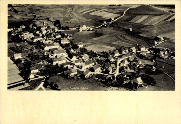 KP Unterrieden Witzenhausen w Hesji, panorama, zdjęcie lotnicze