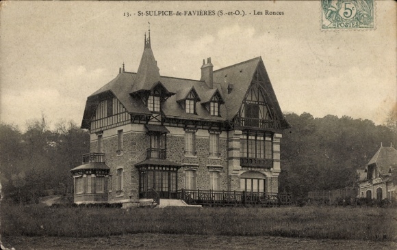 Ak Saint Sulpice de Favières Essonne, Les Ronces
