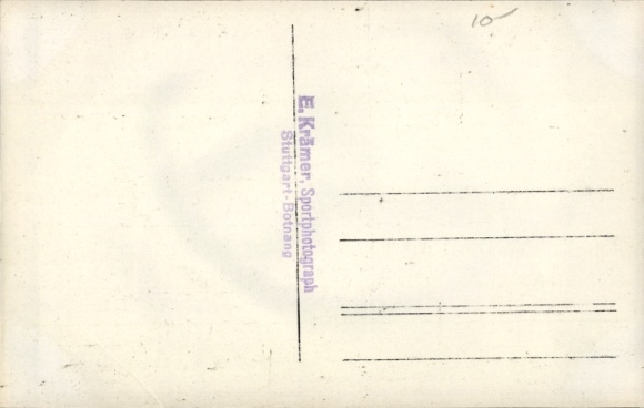 Photo Postcard 13th German Gymnastics Festival Munich 1923, H. Rauscher from Prague, 2nd winner in the 12-fight