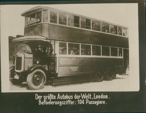 Photo Largest bus in the world, London