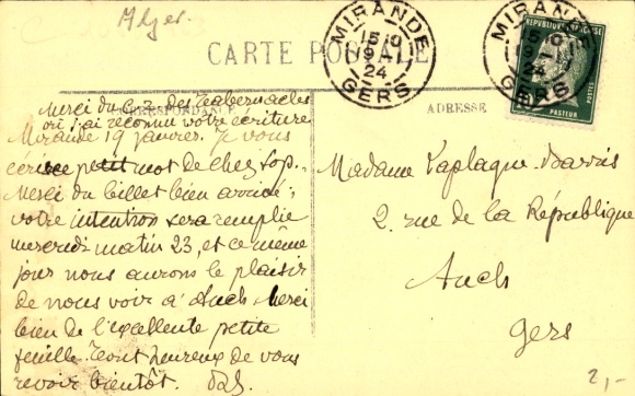 Postcard Algiers Alger Algeria, Boulevard de la République et Square Bresson, tram