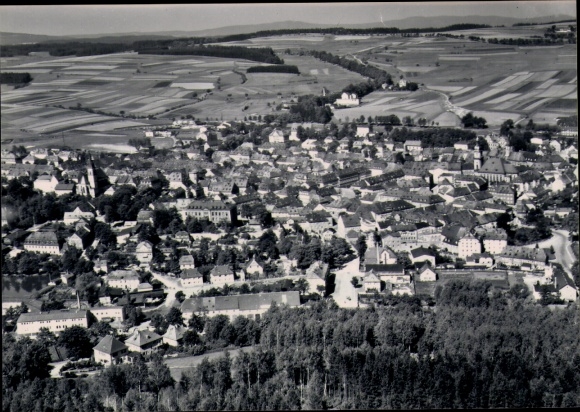 Photo Wunsiedel in the Fichtelgebirge Upper Franconia, aerial photograph