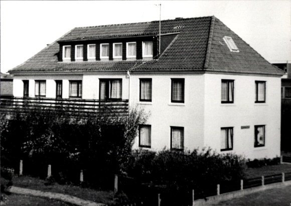 Photo North Sea resort Wangerooge in East Frisia, Haus Gutenberg, Anton Günther Str. 8