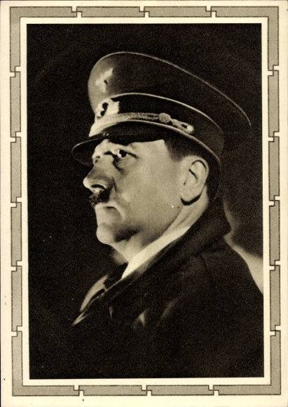 Postwaardestuk Ak Führer en Rijkskanselier Adolf Hitler, portret