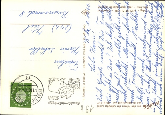 Jeż KP Mecki, Sytuacja ustna się poprawiła, list, kałamarz