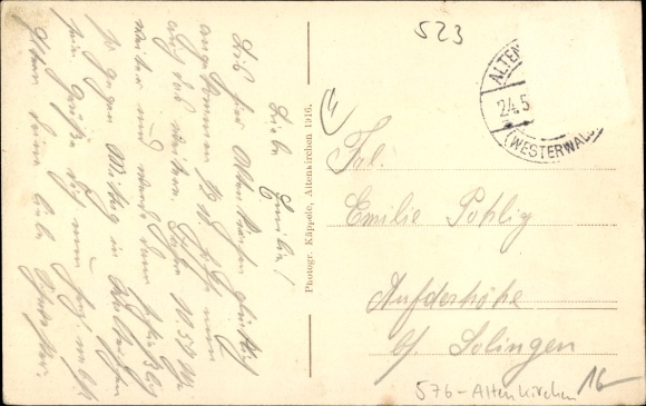 Postcard Altenkirchen im Westerwald Rhineland Palatinate, Westerwaldheim, exterior view