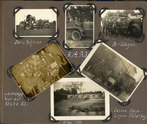 Photo album Militaria, Sport, Berlin, Handball, East Prussia, 1929-1933