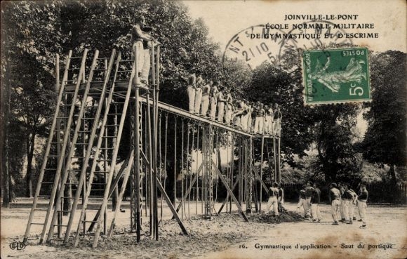 CPA Ecole Normale de Gymnastique de Joinville, Gymnastique d'application