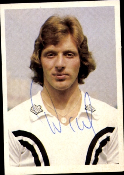 Obraz kolekcjonerski piłka nożna 1977/1978, zdjęcie nr 72, Rüdiger Wenzel, Eintracht Frankfurt