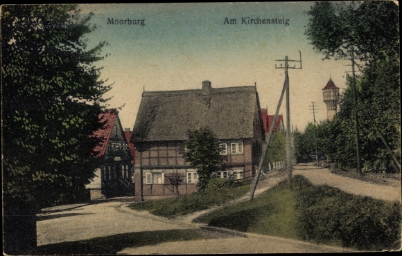 KP Hamburg Harburg Moorburg, Am Kirchensteig, wieża ciśnień
