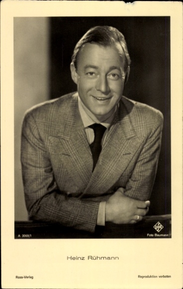 Ak Schauspieler Heinz Rühmann, Portrait