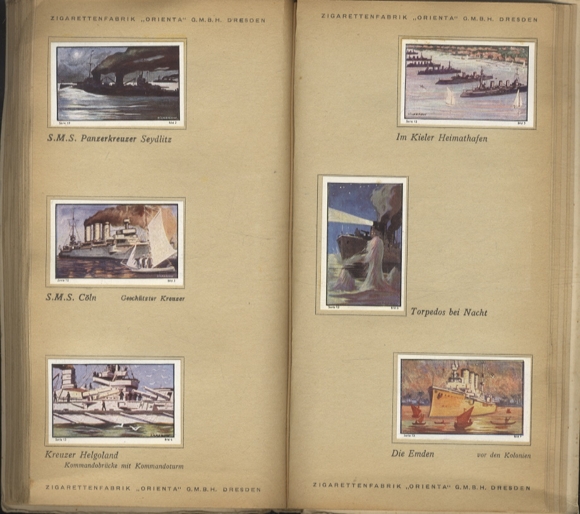 From the soldier&#39;s life of all peoples, book I, collecting picture album Orienta cigarette factory, Dresden 1932