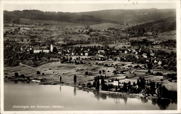 Ak Oehningen Öhningen am Untersee Baden, Panorama