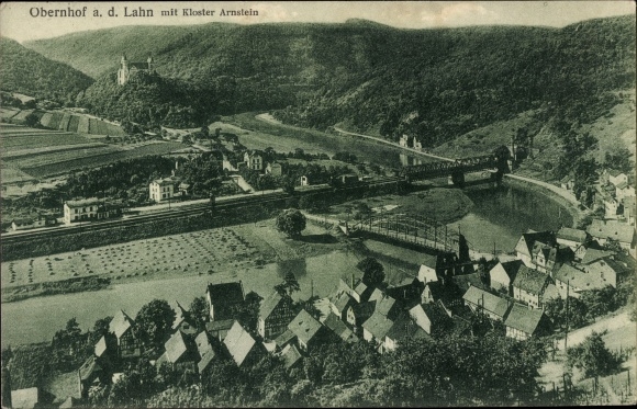 KP Obernhof an der Lahn, miejsce z klasztorem Arnstein