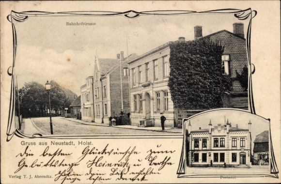 KP Neustadt w Holsztynie, Bahnhofstraße, Poczta
