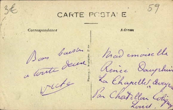 Postcard Dunkerque Dunkirk North, station frontal from 1877