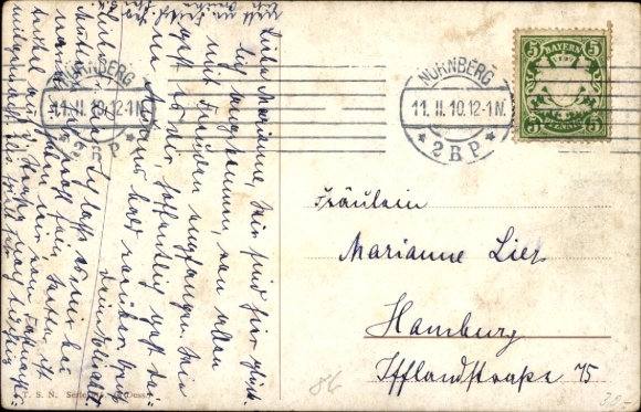 Artist Postcard Thiele, Arthur, Happiness in the Corner, anthropomorphized dancing cats