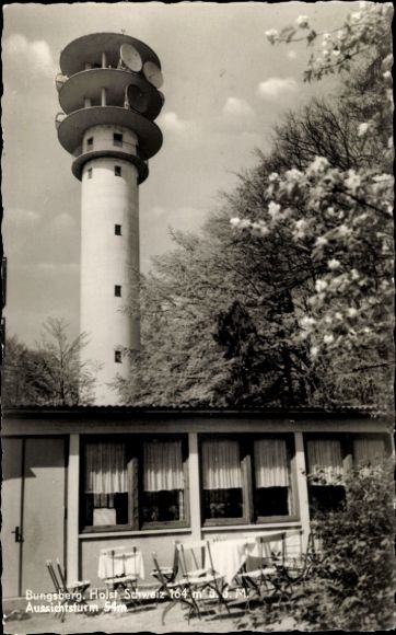 Postcard Schönwalde am Bungsberg in Ostholstein, observation tower
