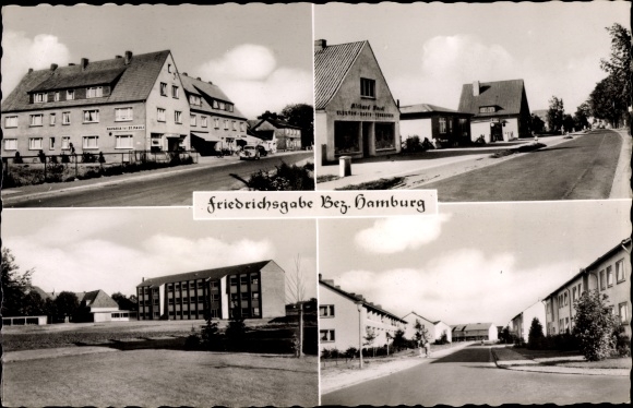 Ak Friedrichsgabe Norderstedt in Schleswig Holstein, Ortsansichten