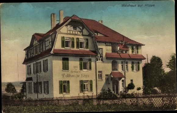 Ak Bad Klosterlausnitz in Thüringen, Waldhaus zur Köppe