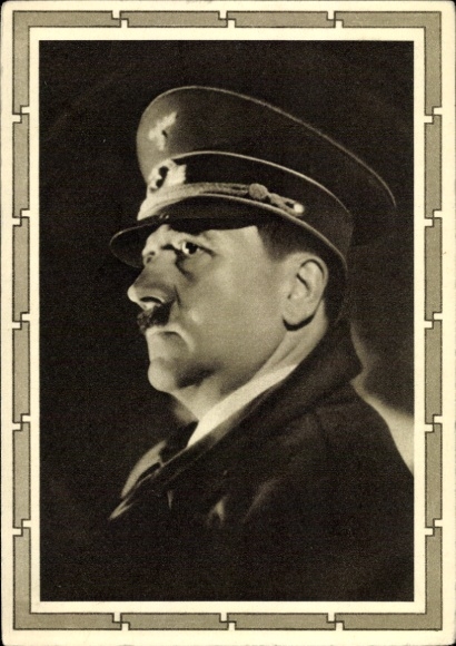 Postwaardestuk Ak Führer en Rijkskanselier Adolf Hitler, portret