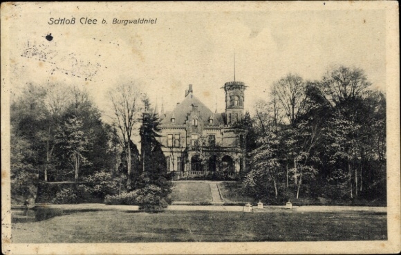 Ak Burgwaldniel Waldniel Schwalmtal am Niederrhein, Schloss Clee