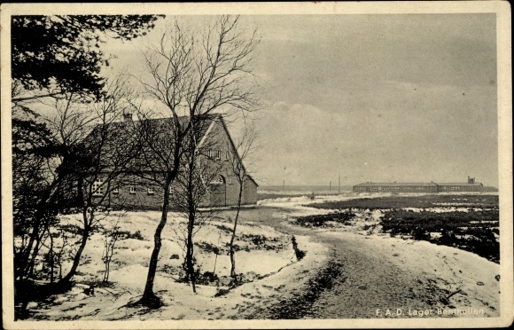PC Benthullen Wardenburg in Oldenburg, FAD camp, winter view